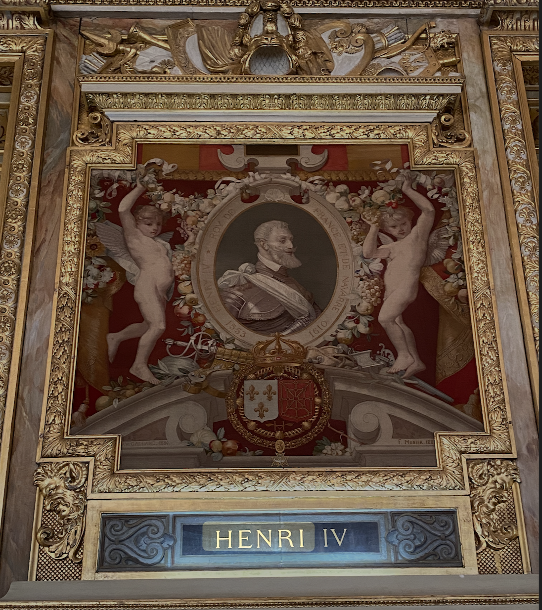 The Friendship of a French King and a Duke — Bleu Blonde Rouge